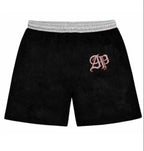 Always Present Signature Shorts — Black/Red