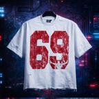 69 Tee White