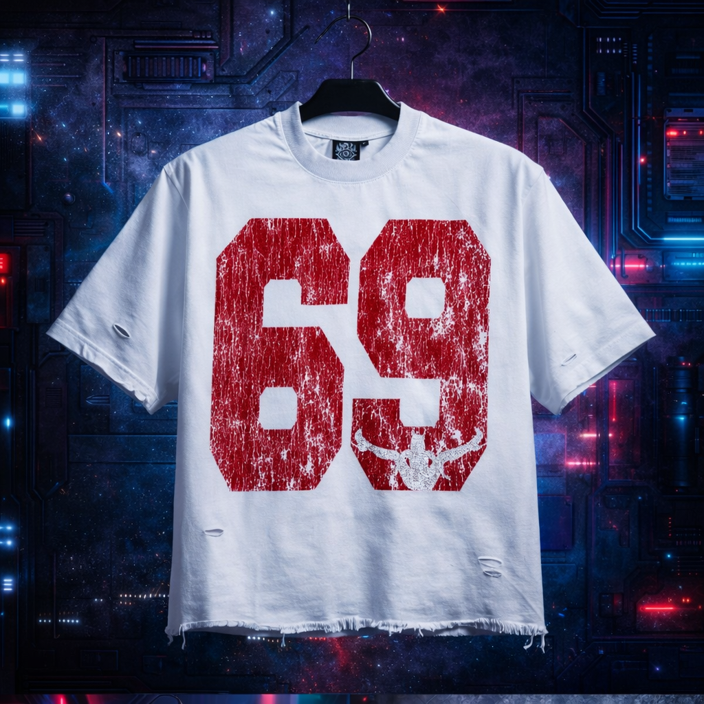 69 Tee White