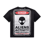 Always Present Alien Vision Tee-Black/Green